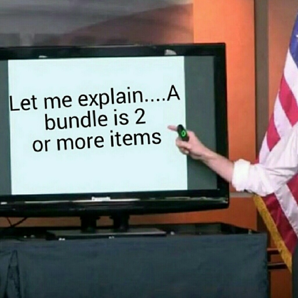 If you bundle please more then one